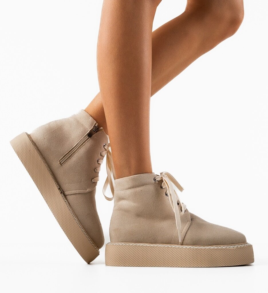 Wow Shoes Боти Rikon 3 Бежов