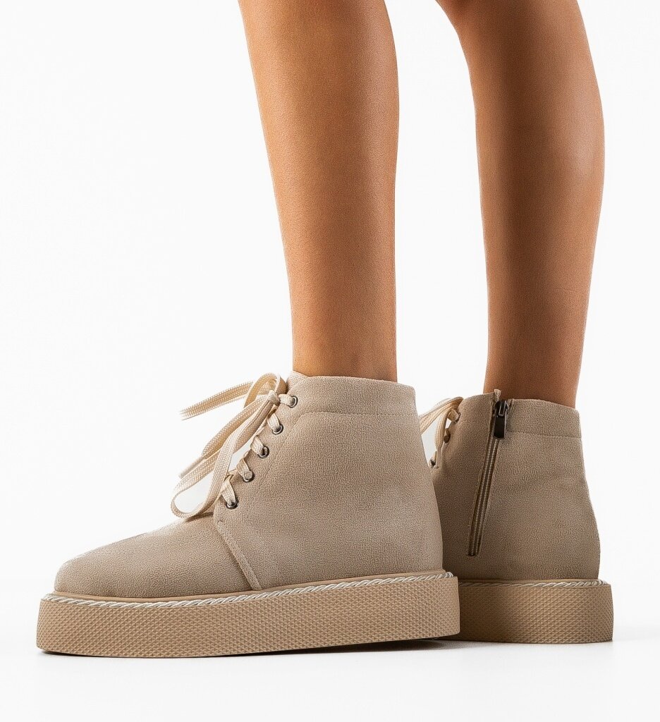 Wow Shoes Боти Rikon 3 Бежов