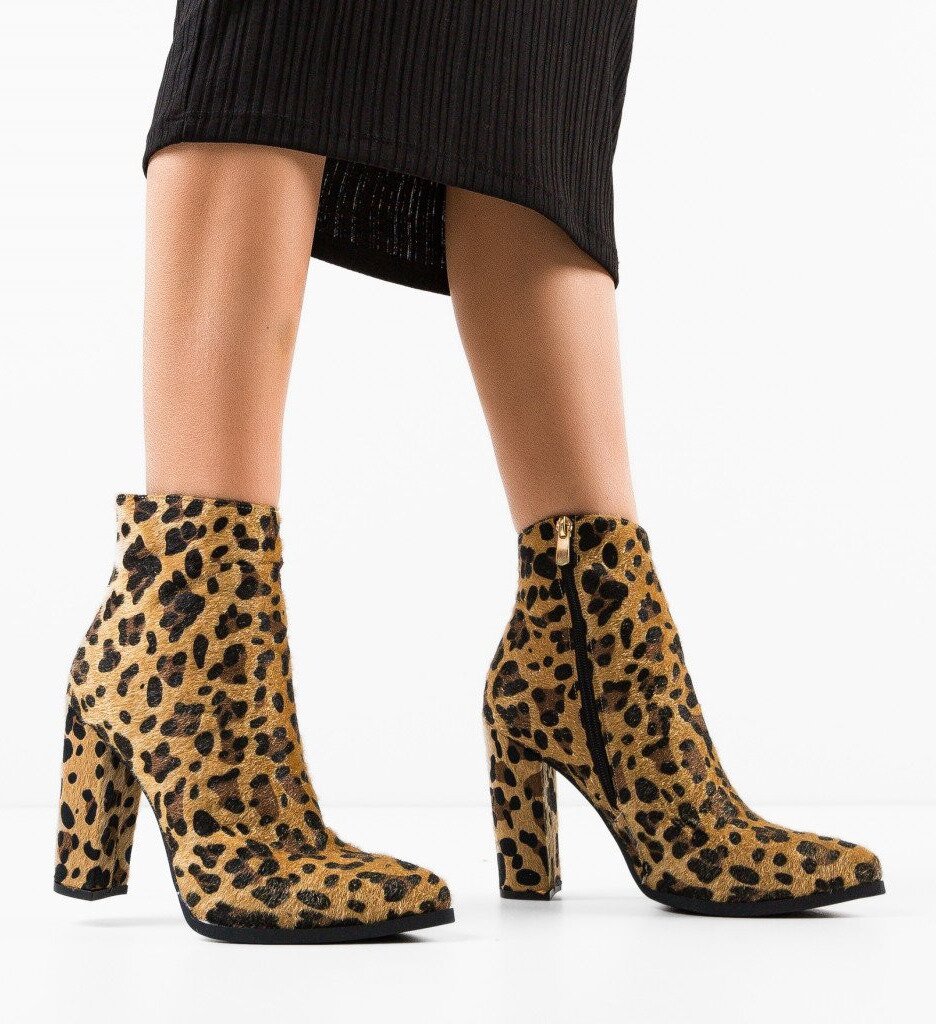 Wow Shoes Ботини Famusa Анимал принт
