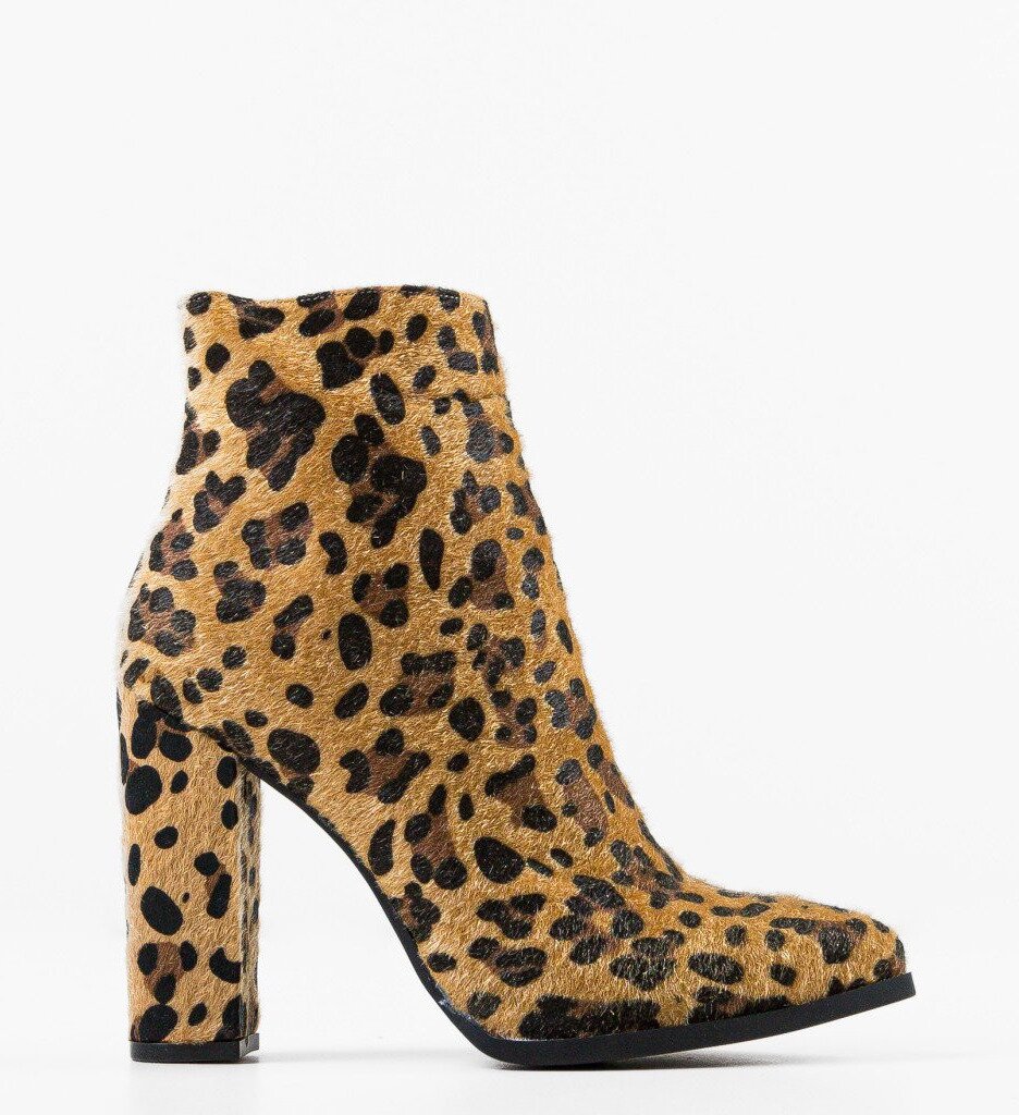 Wow Shoes Ботини Famusa Анимал принт