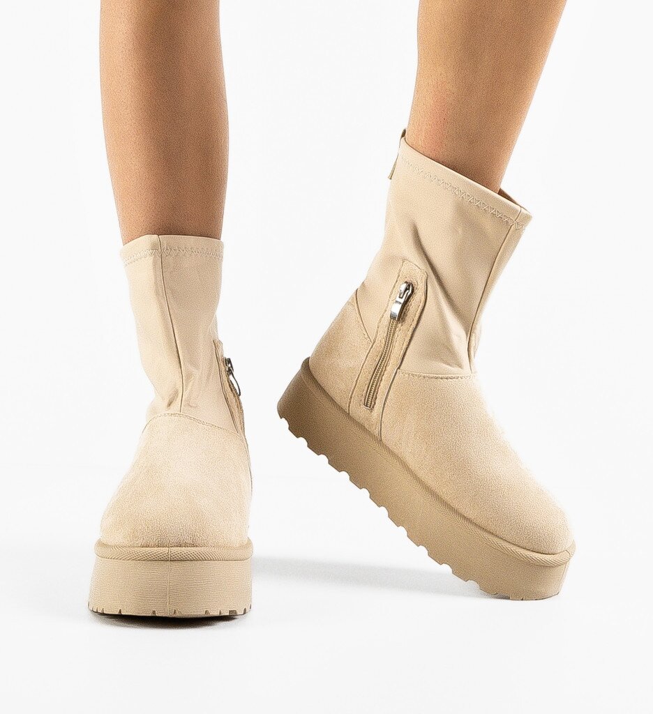 Wow Shoes Ботуши Blazia Бежов