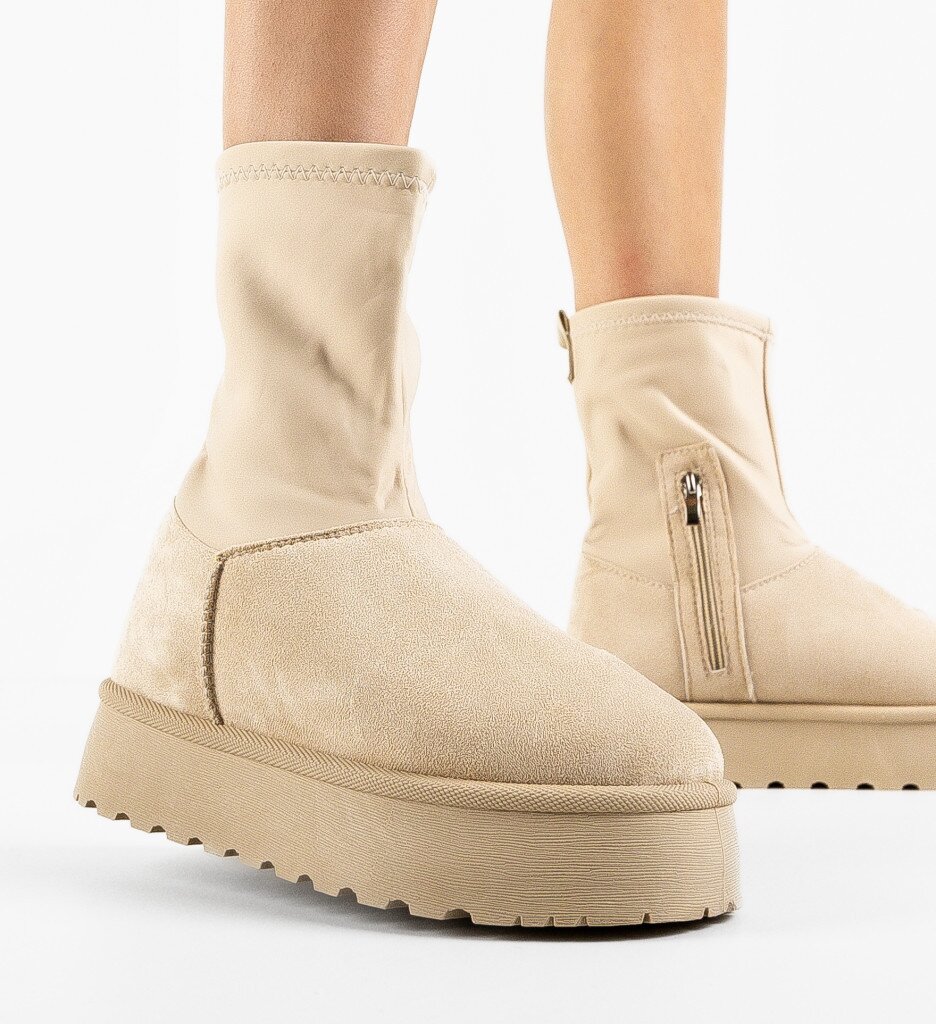 Wow Shoes Ботуши Blazia Бежов