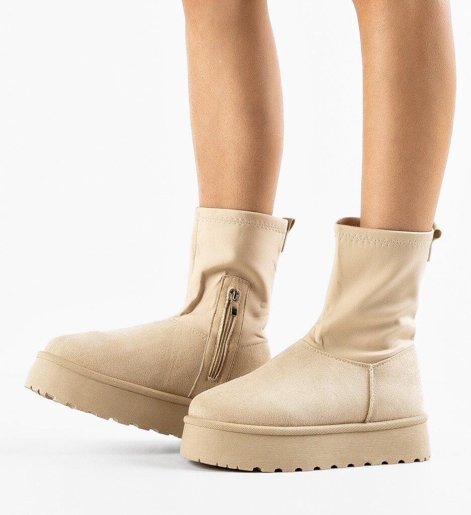 Wow Shoes Ботуши Blazia Бежов