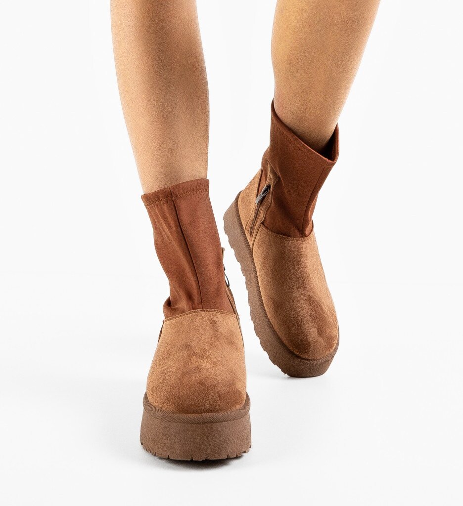 Wow Shoes Ботуши Blazia Камел