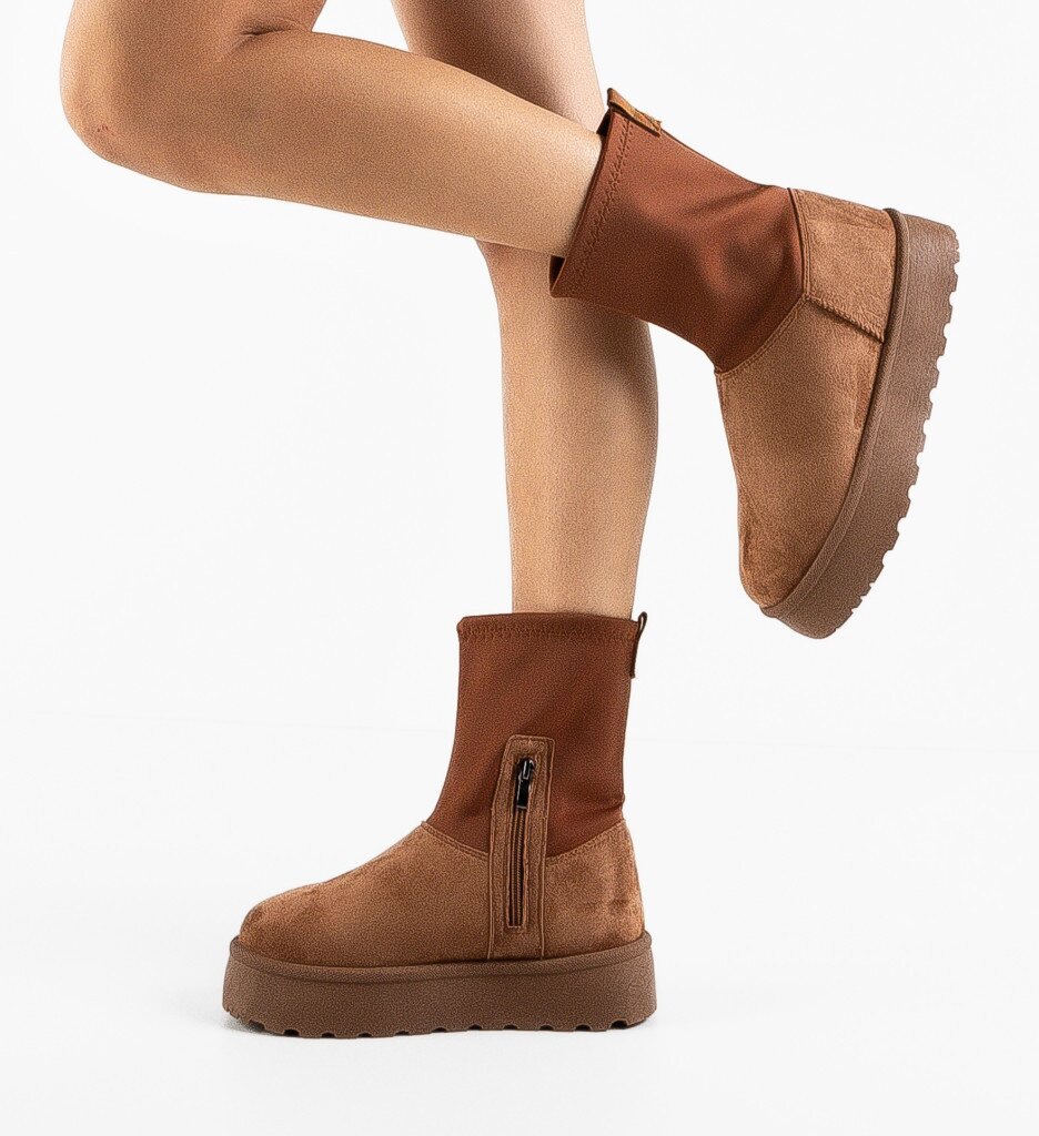 Wow Shoes Ботуши Blazia Камел