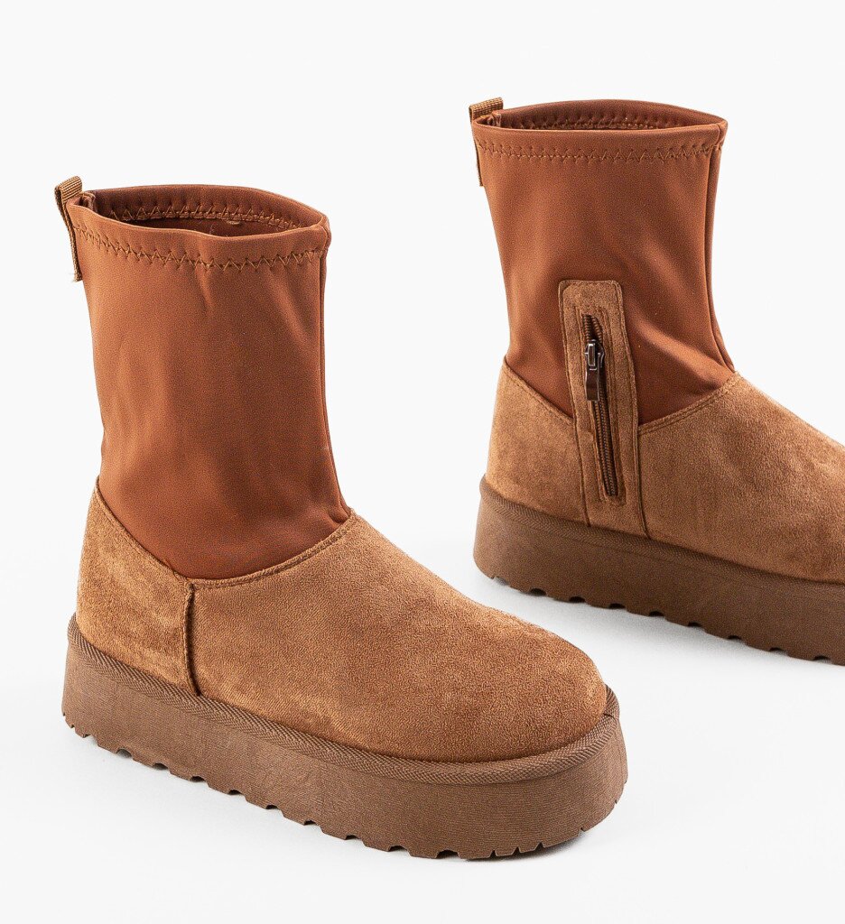 Wow Shoes Ботуши Blazia Камел