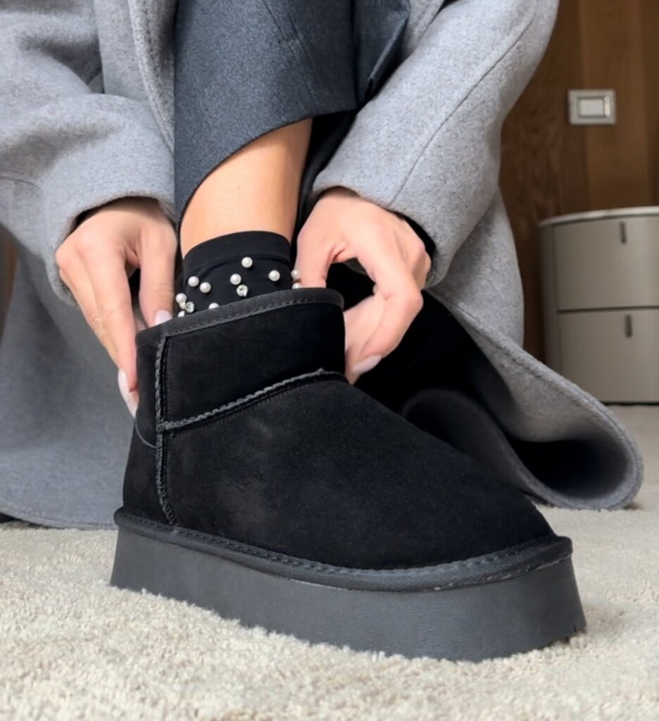 Wow Shoes Ботуши Daianaz Черни