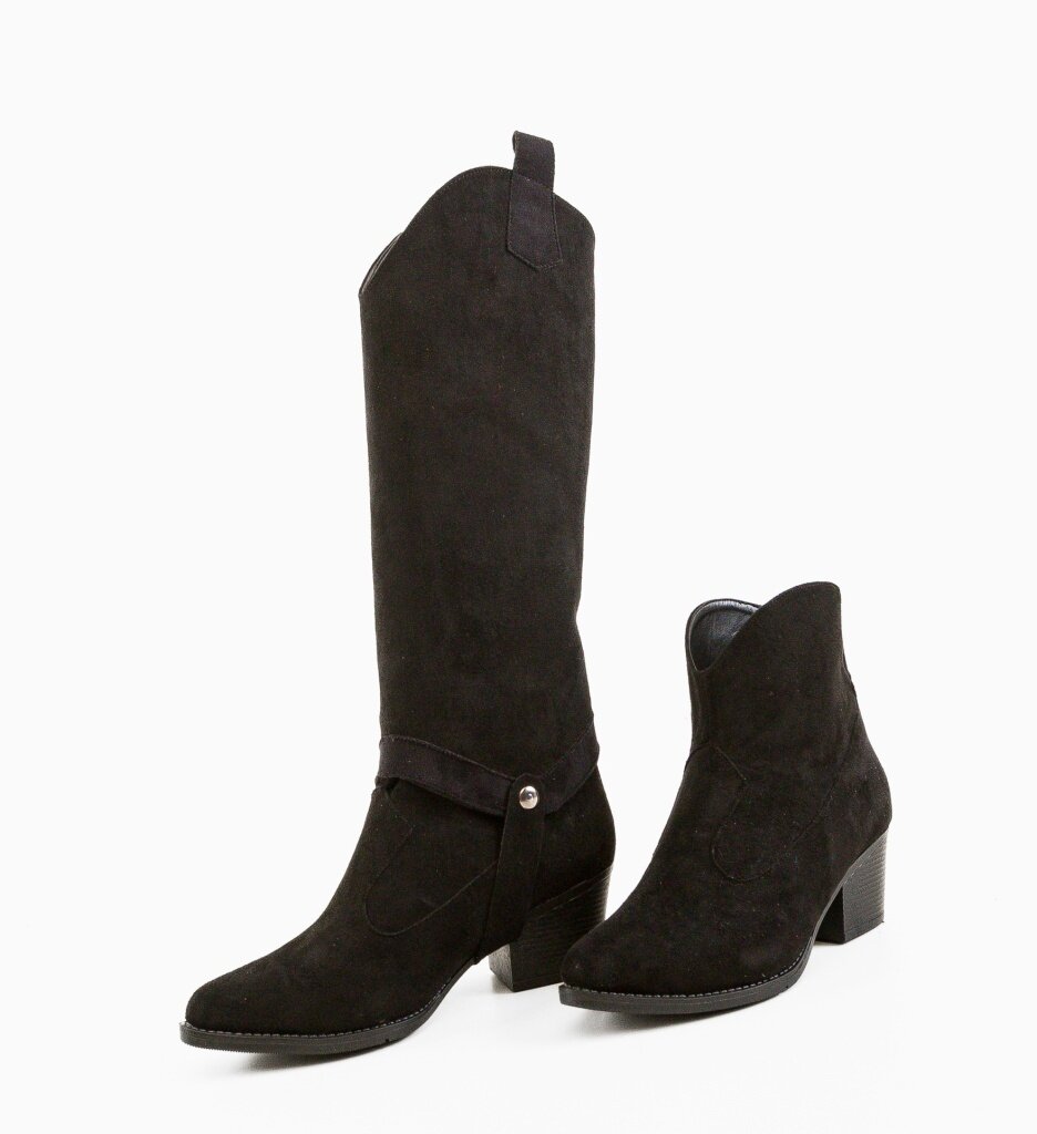 Wow Shoes Ботуши Duosa 2 Черни