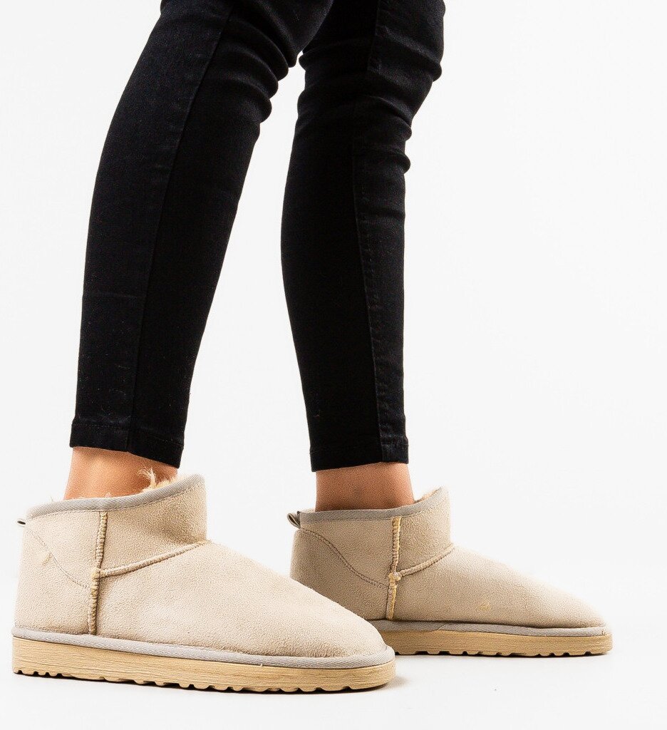 Wow Shoes Ботуши Human Бежов