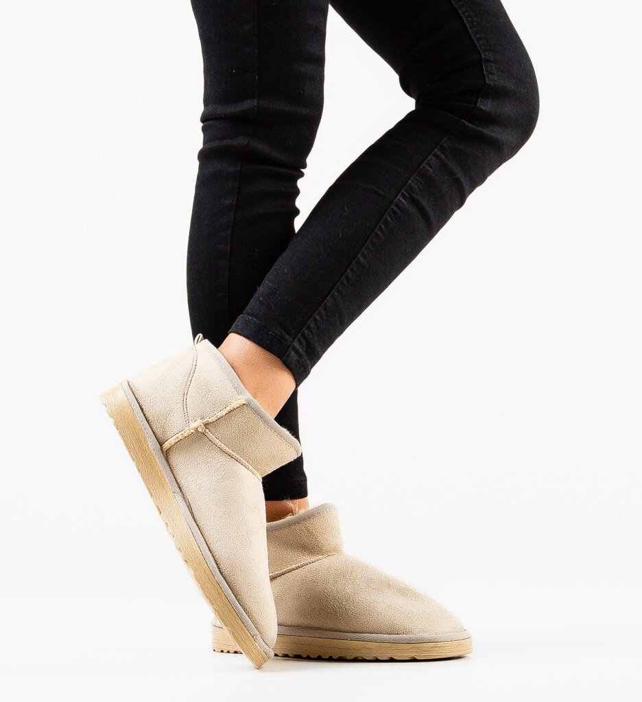 Wow Shoes Ботуши Human Бежов