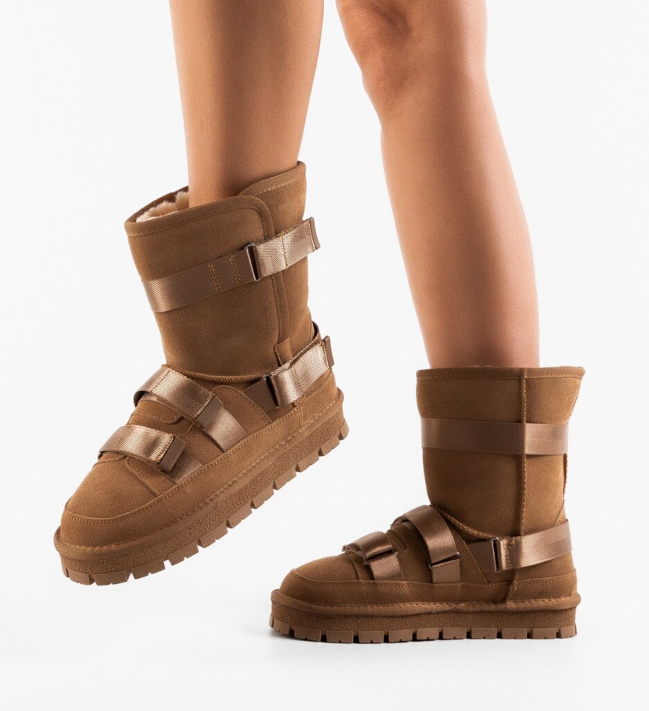 Wow Shoes Ботуши Kolenaz Камел