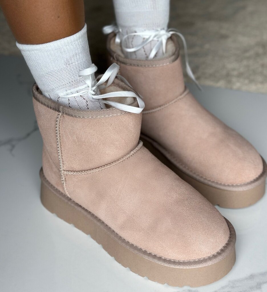 Wow Shoes Ботуши Operah Бежов