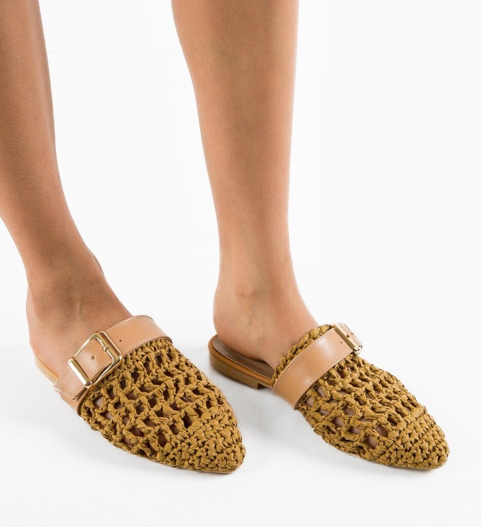 Wow Shoes Чехли Beachy Бежов