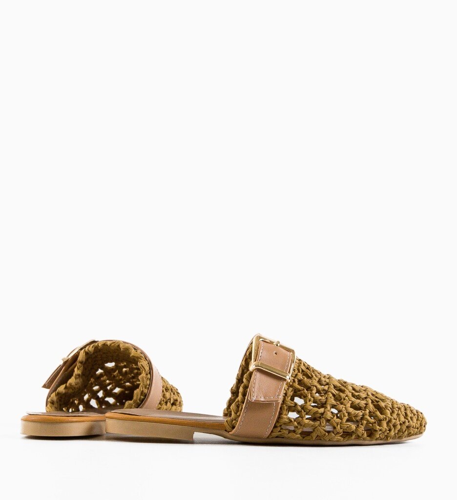 Wow Shoes Чехли Beachy Бежов
