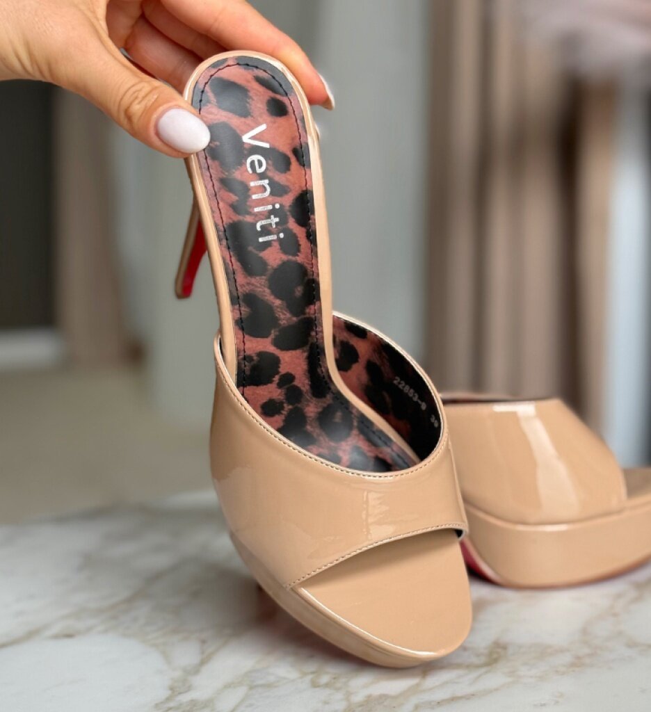 Wow Shoes Чехли Kare Нуд