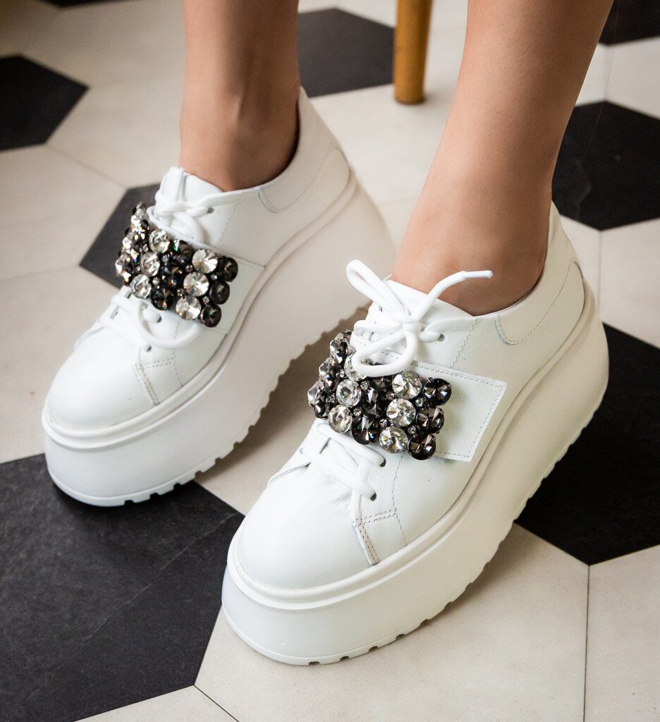 Wow Shoes Ежедневни Alma Бели