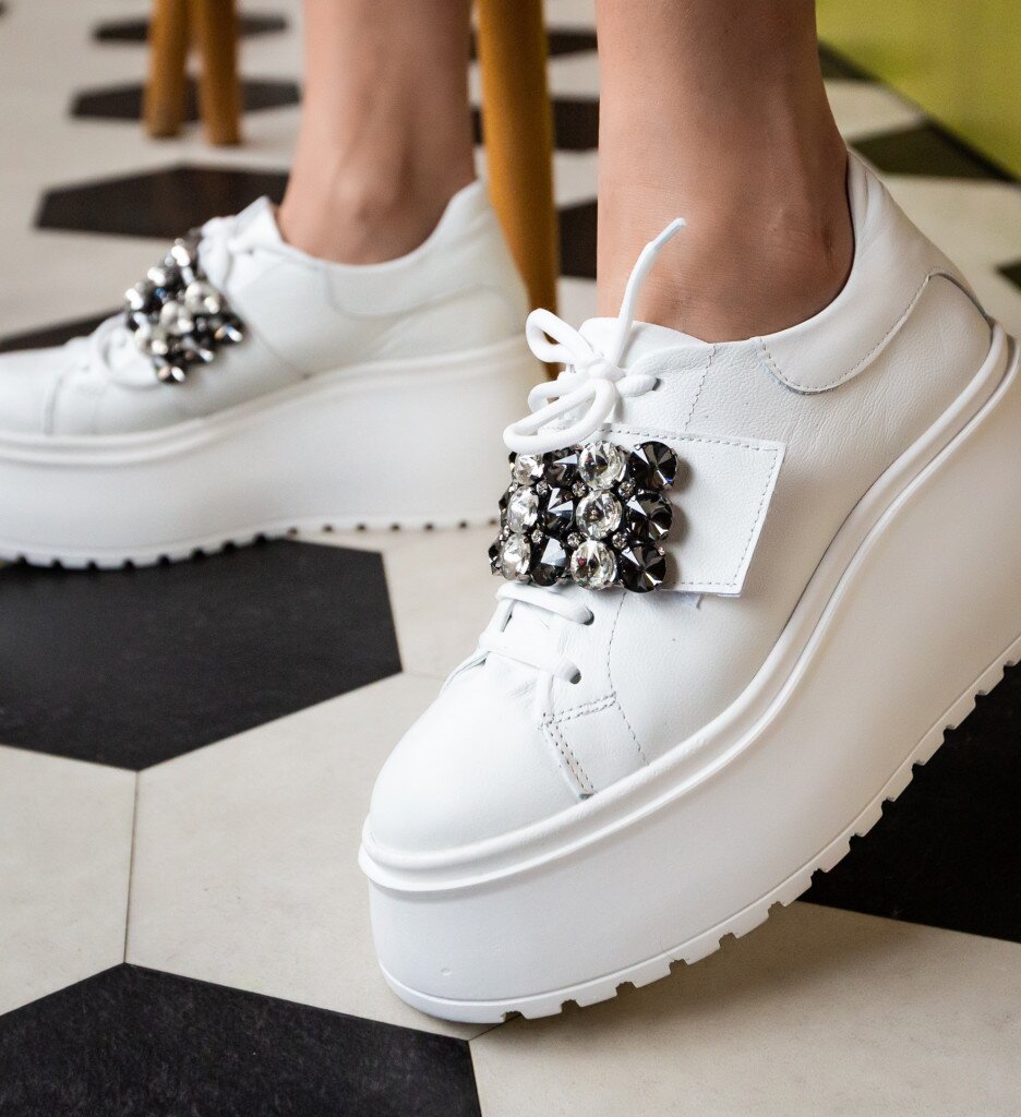 Wow Shoes Ежедневни Alma Бели