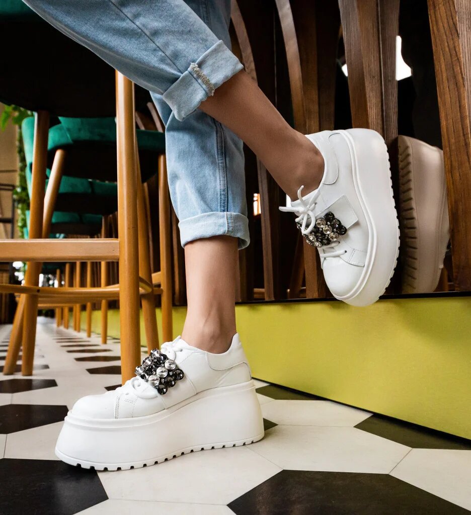 Wow Shoes Ежедневни Alma Бели