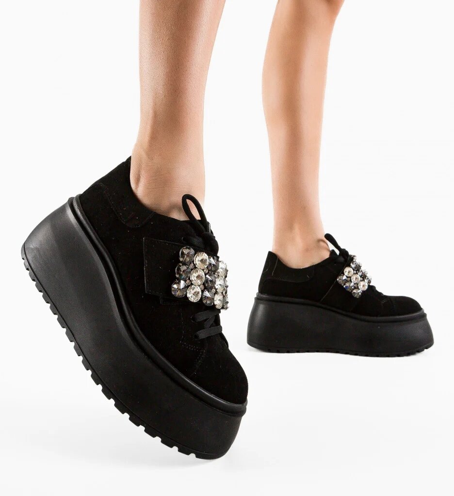 Wow Shoes Ежедневни Alma Черни