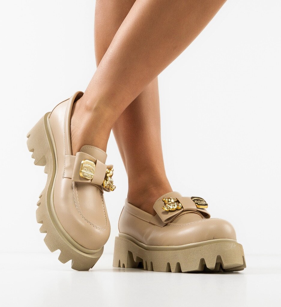 Wow Shoes Ежедневни Berry Бежов