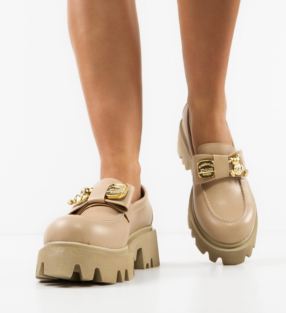 Wow Shoes Ежедневни Berry Бежов