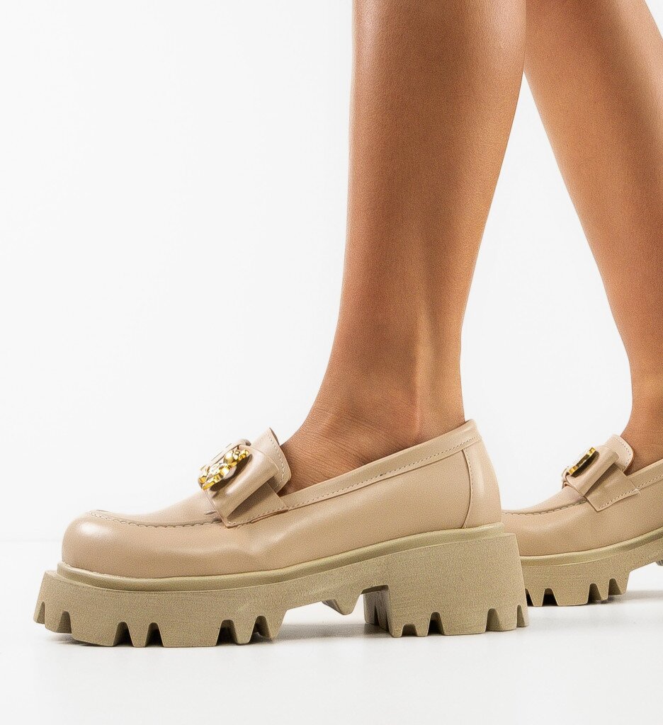 Wow Shoes Ежедневни Berry Бежов