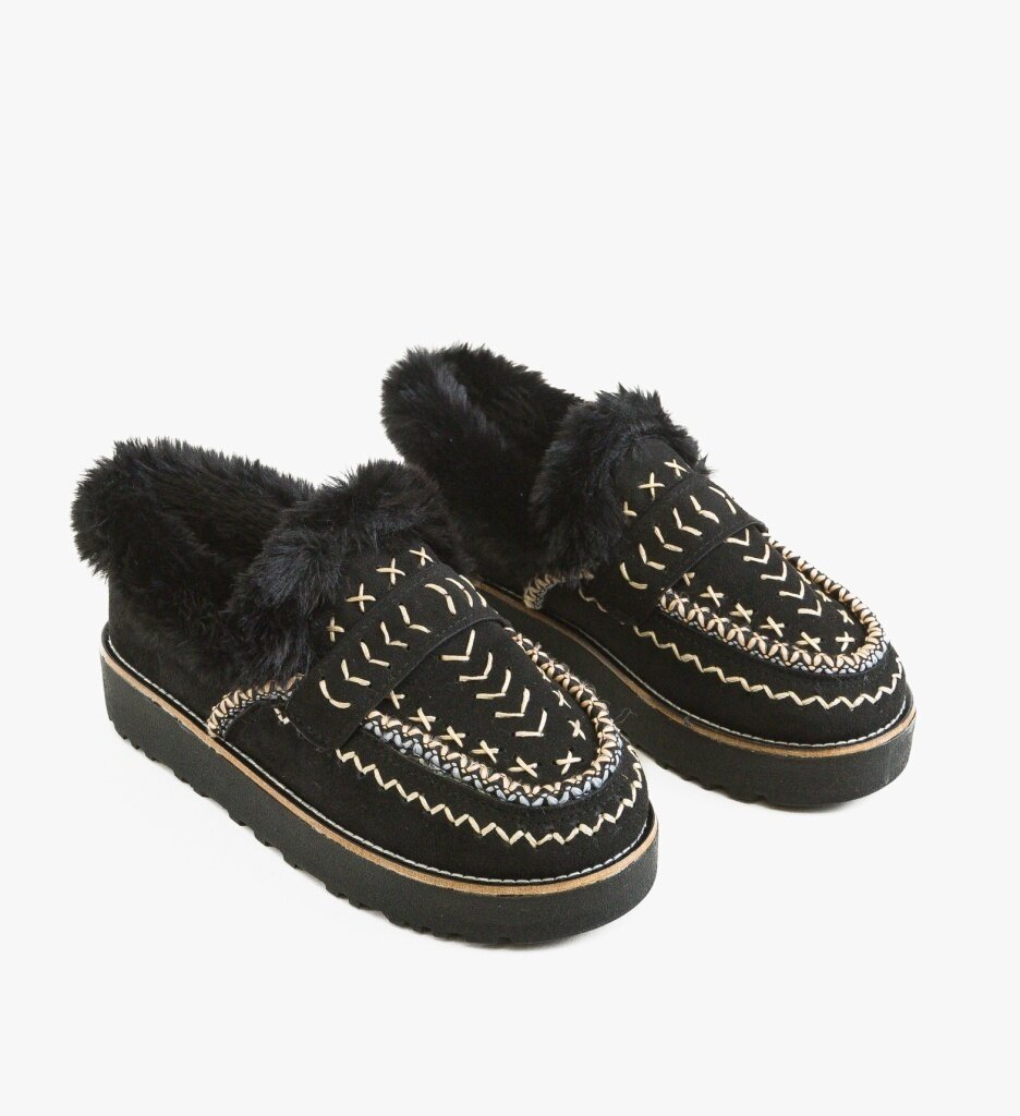 Wow Shoes Ежедневни Chunky Черни