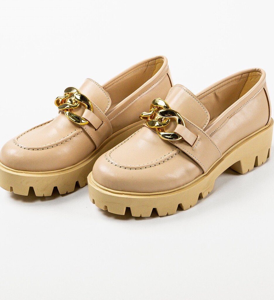Wow Shoes Ежедневни Gely Бежов