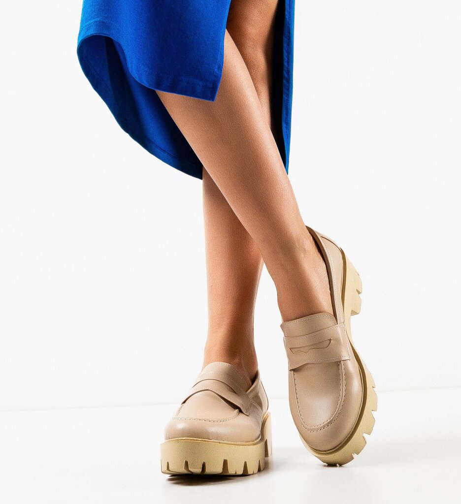 Wow Shoes Ежедневни Gyna Бежов