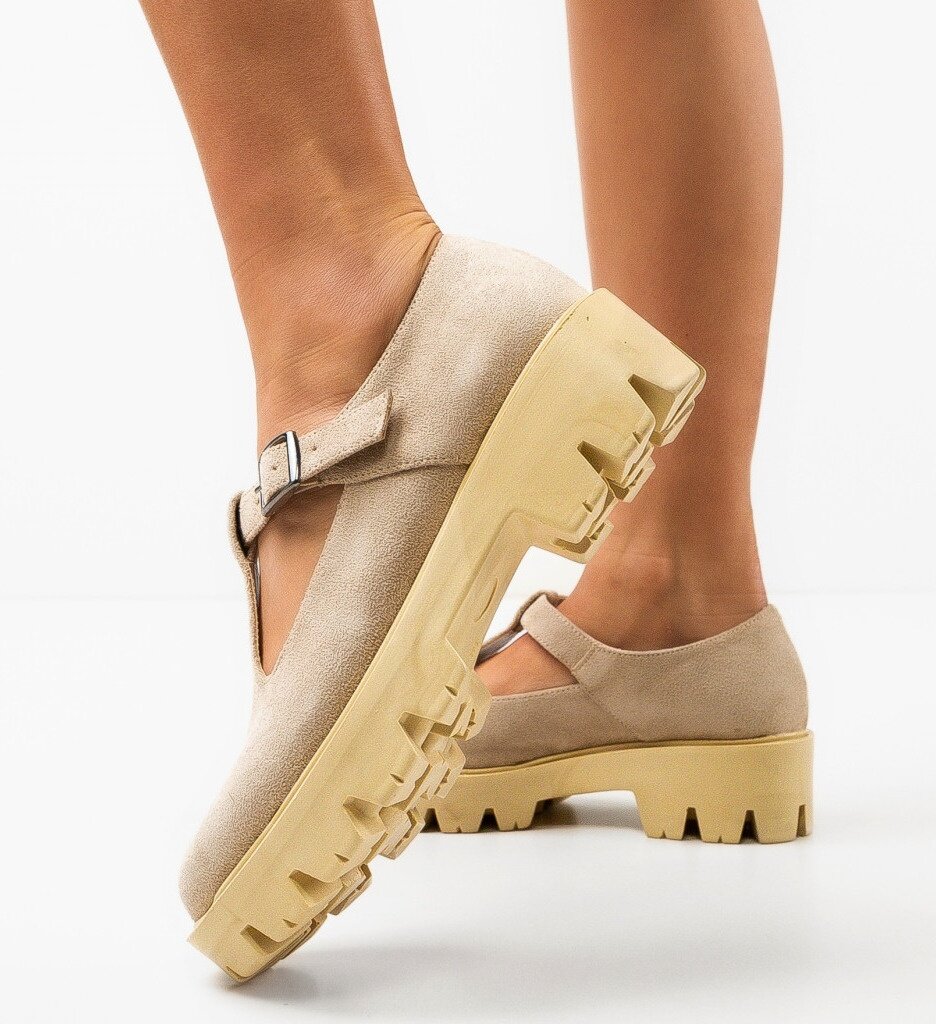 Wow Shoes Ежедневни Lybon Бежов