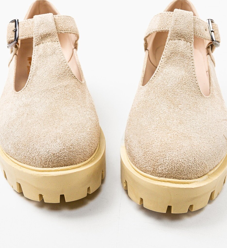 Wow Shoes Ежедневни Lybon Бежов