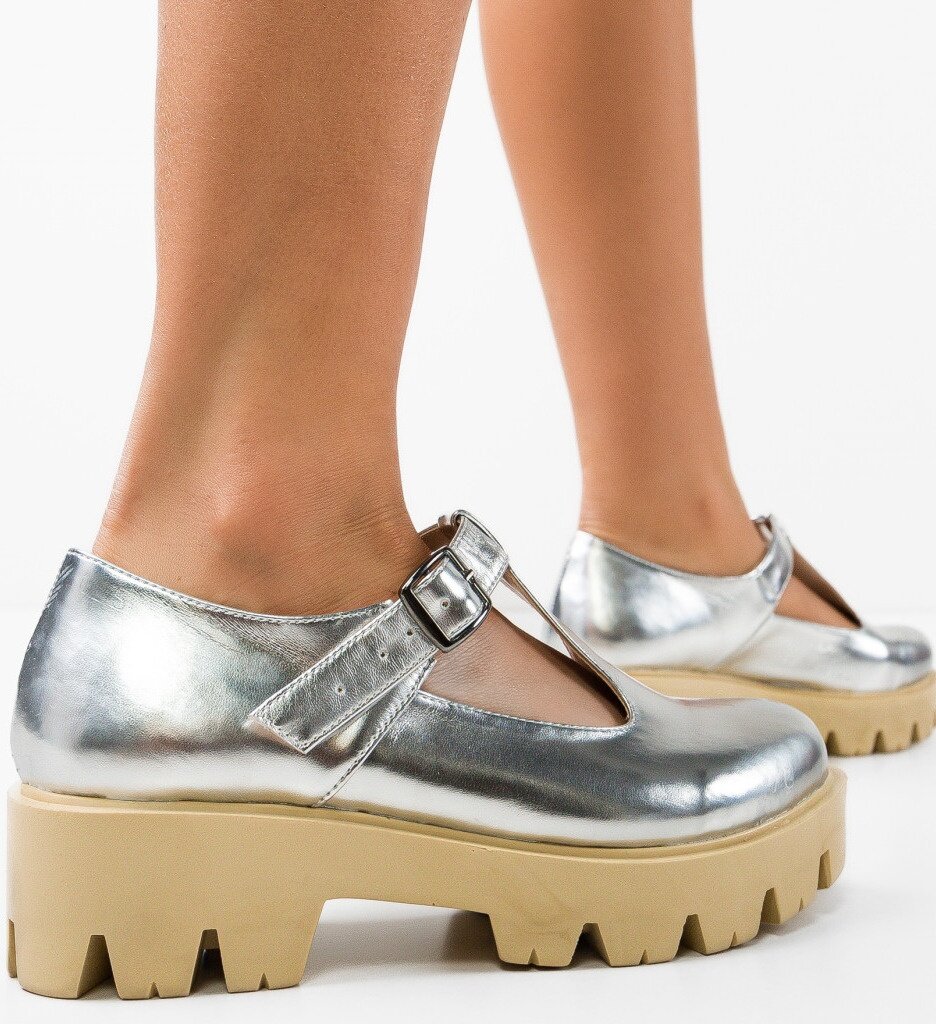 Wow Shoes Ежедневни Lybon Сребърни
