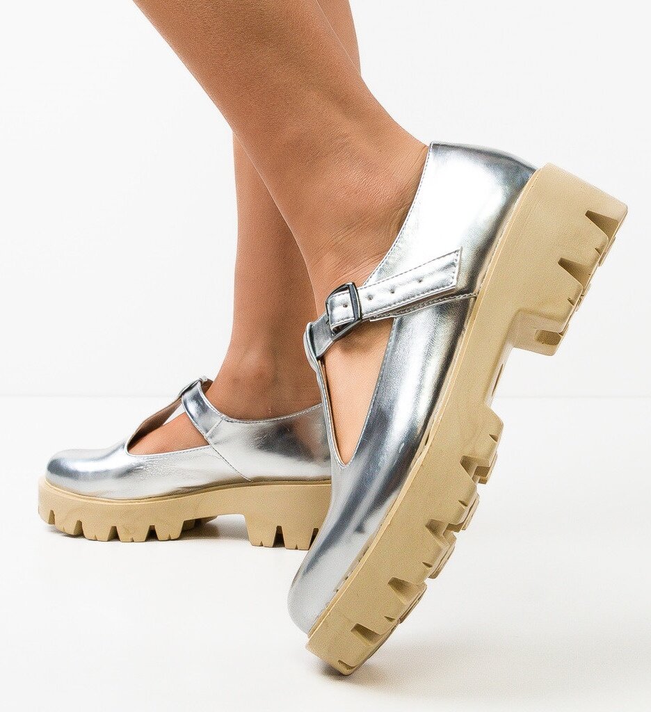 Wow Shoes Ежедневни Lybon Сребърни
