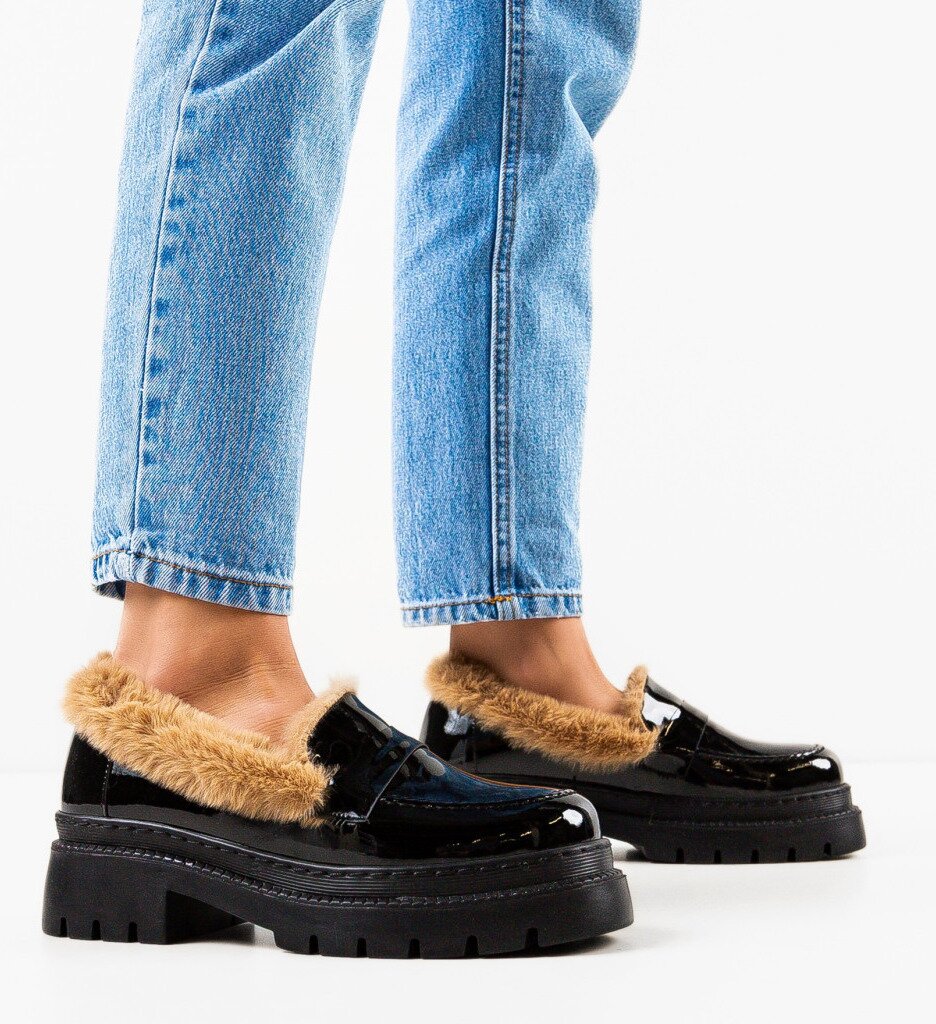 Wow Shoes Ежедневни Monday Черни