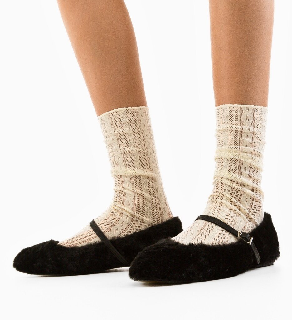 Wow Shoes Ежедневни Pufulet Черни