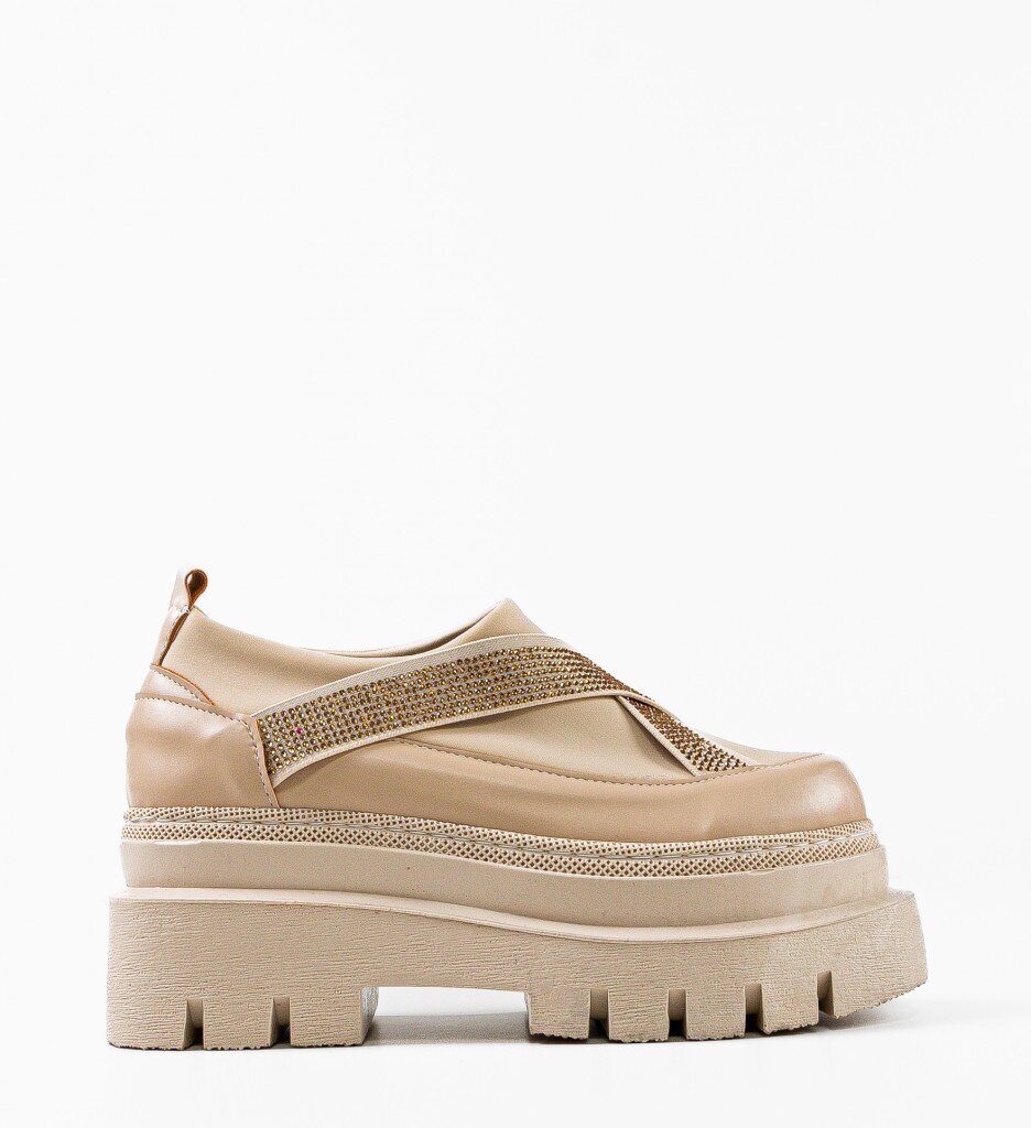 Wow Shoes Ежедневни Silkine Бежов