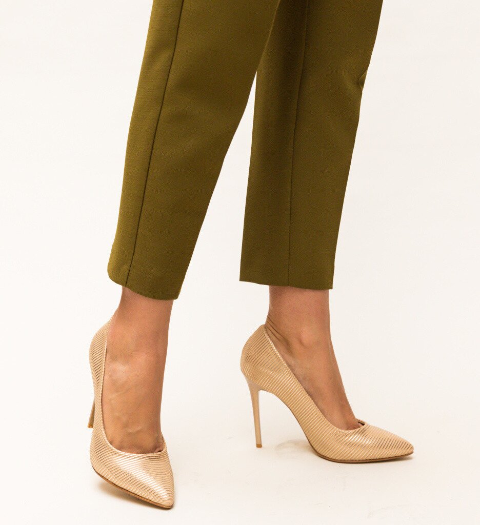 Wow Shoes Обувки Dott Златни