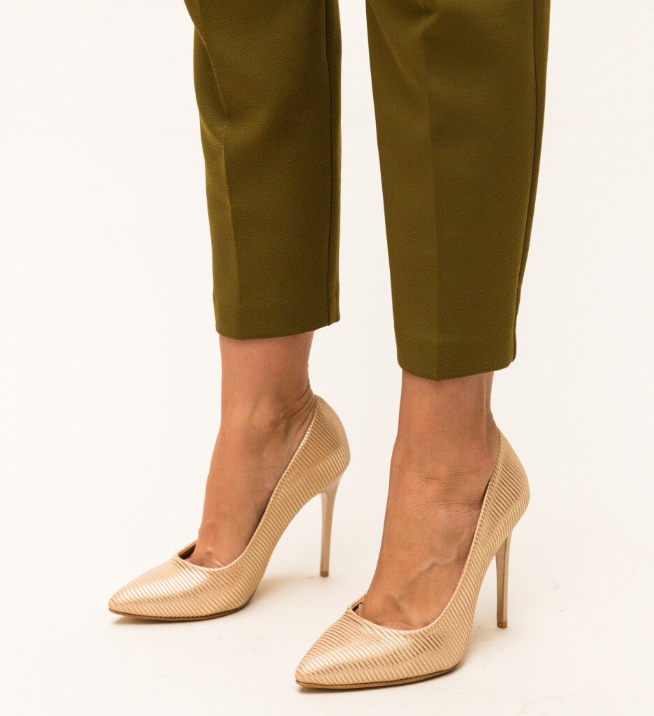 Wow Shoes Обувки Dott Златни