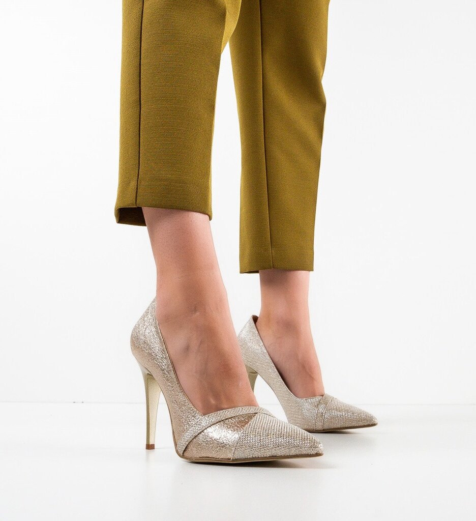 Wow Shoes Обувки Grigor Златни