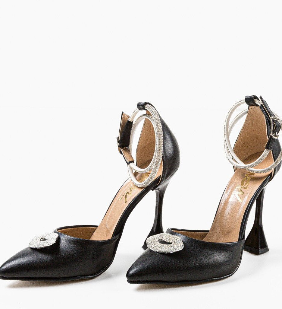 Wow Shoes Обувки Kiss 2 Черни