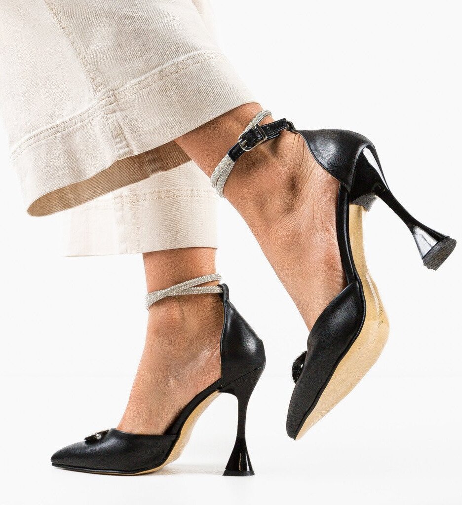 Wow Shoes Обувки Kiss 2 Черни