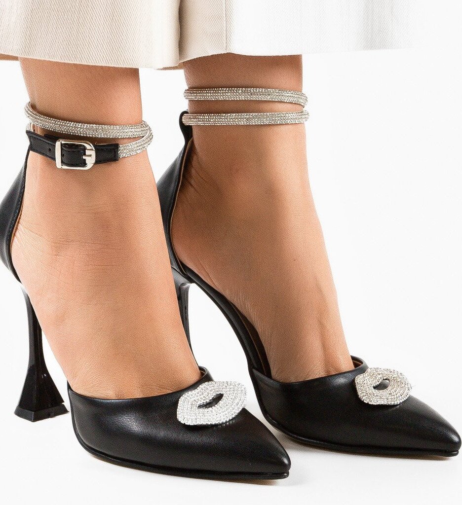 Wow Shoes Обувки Kiss 2 Черни