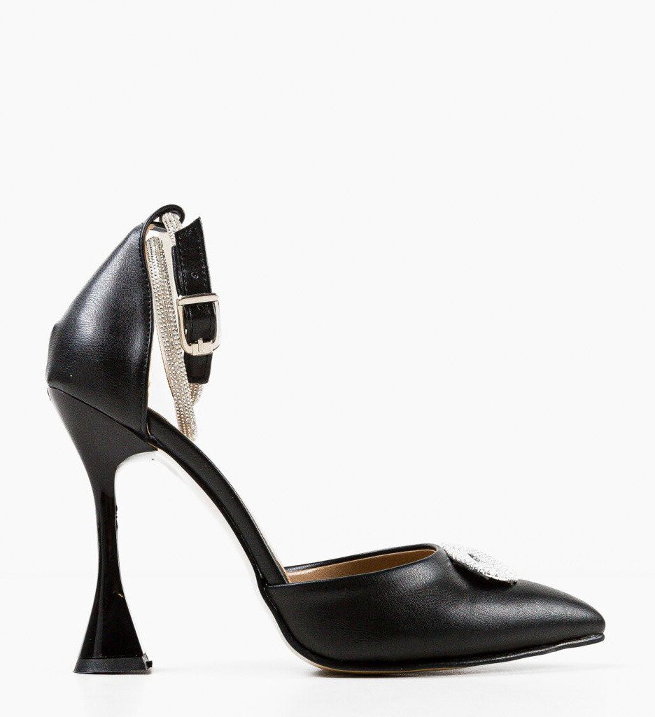 Wow Shoes Обувки Kiss 2 Черни