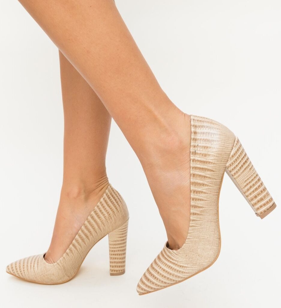 Wow Shoes Обувки Merez Бежови 2