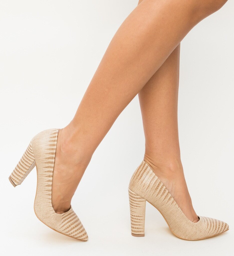 Wow Shoes Обувки Merez Бежови 2