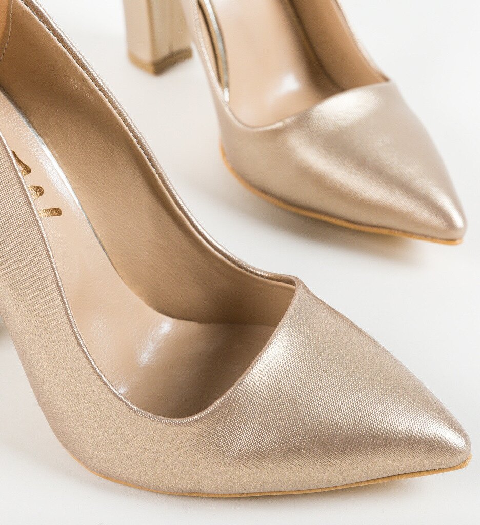 Wow Shoes Обувки Sunshine Златни
