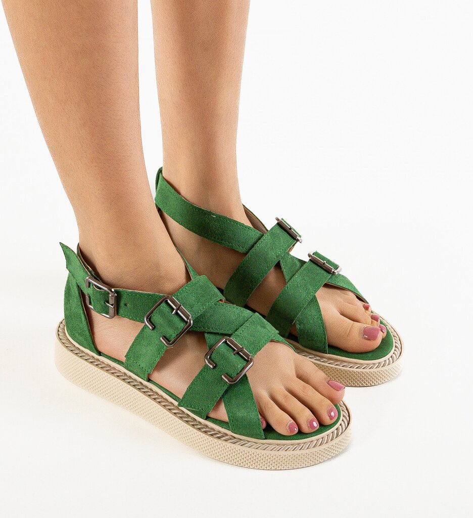 Wow Shoes Сандали Braxton Зелени