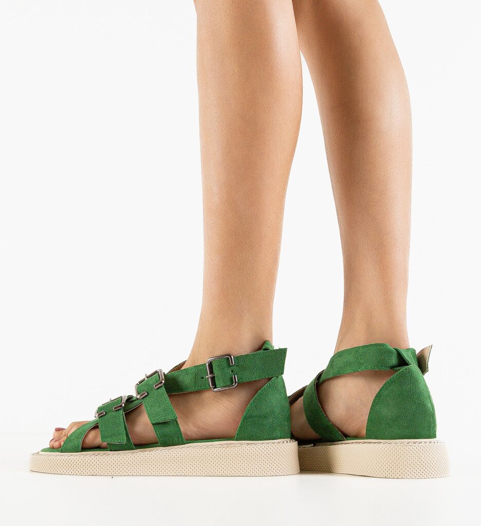 Wow Shoes Сандали Braxton Зелени