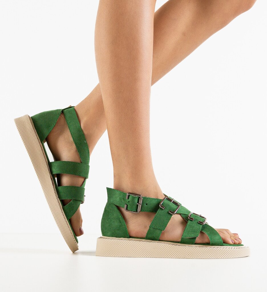 Wow Shoes Сандали Braxton Зелени