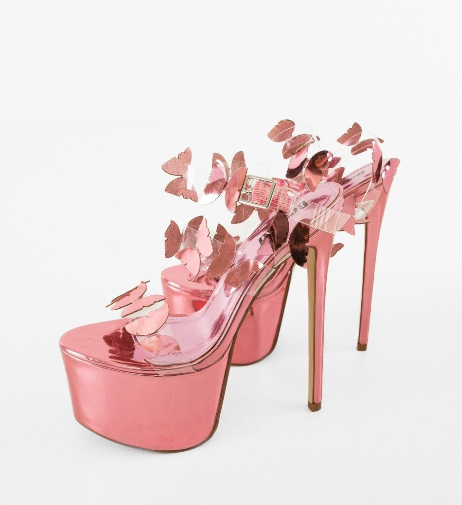 Wow Shoes Сандали на ток Destrier Лилав